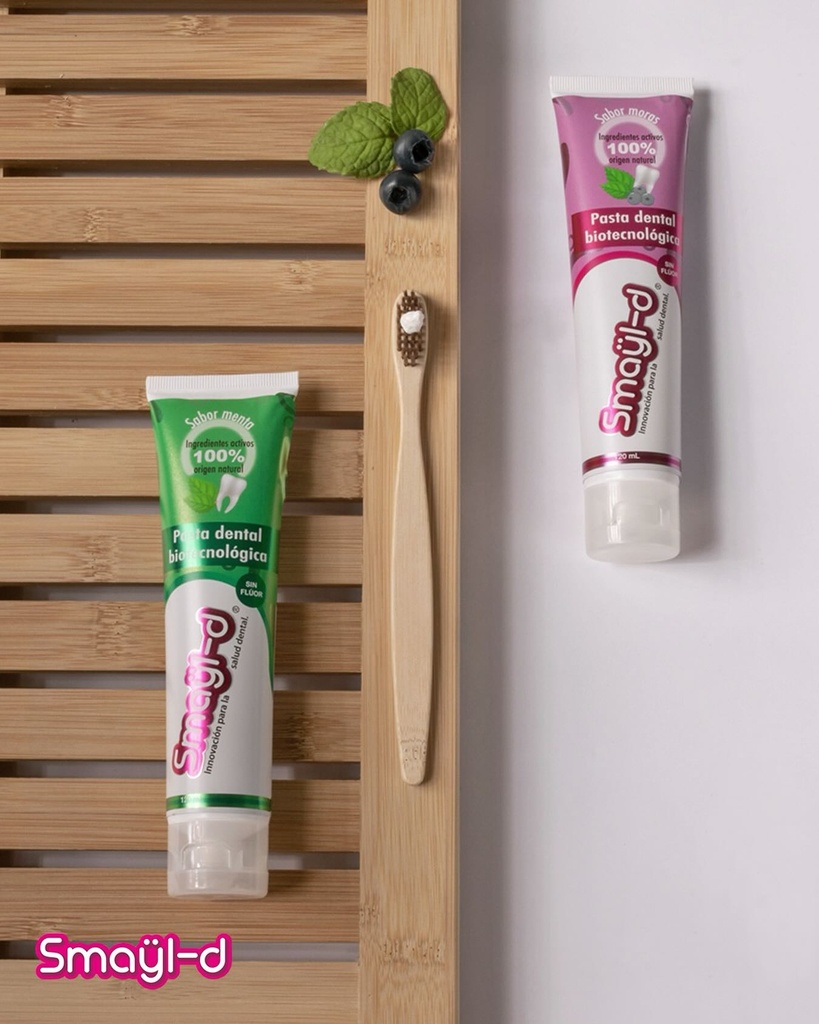 2 Smayl-D Grandes (120 ml) Menta y Moras