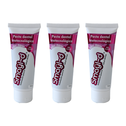 3 Smayl-D Mediana (70 ml) Frutos Rojos 