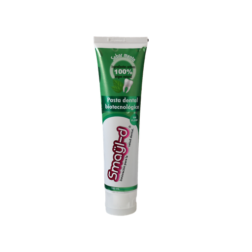 [SMTUB120M] Pasta dental biotecnológica Smayl-d Menta 120 ml